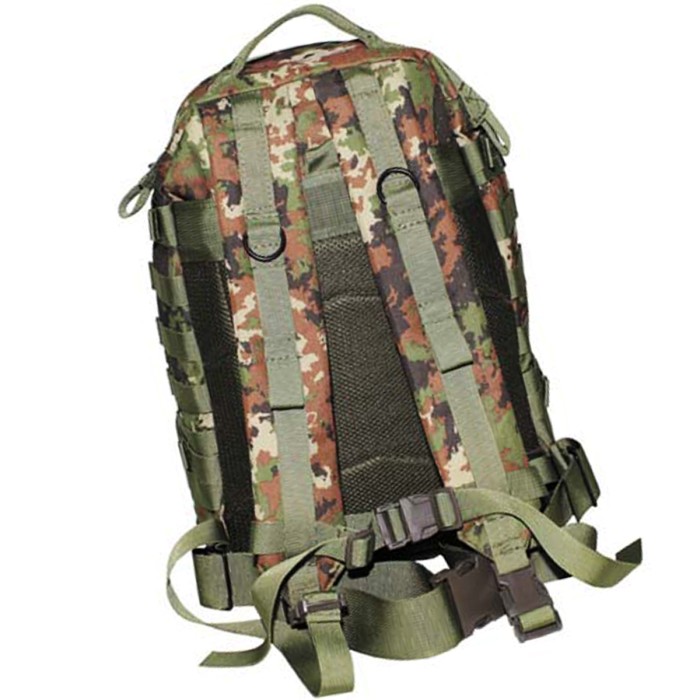 US backpack with shoulder straps